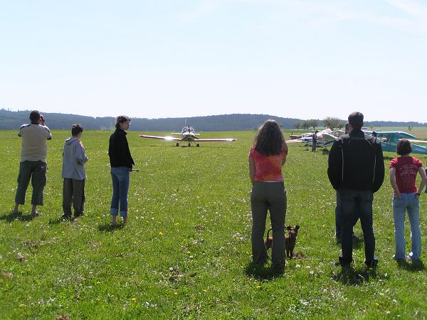 Dačice - letiště 21.5.2005